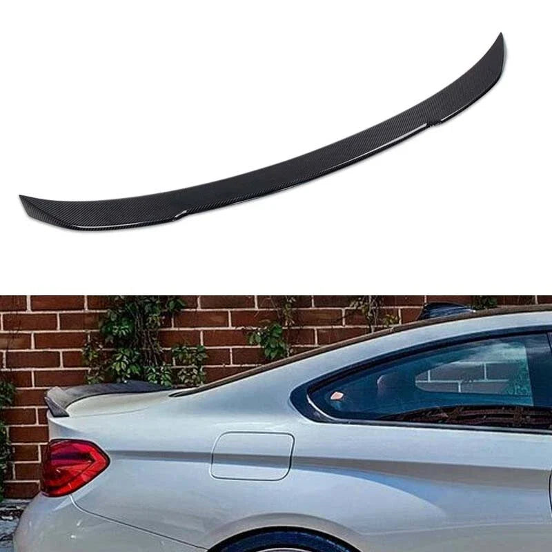 BMW M4 F82 CS-style Real Carbon Fiber Rear Trunk Spoiler Wing (2014-2020)