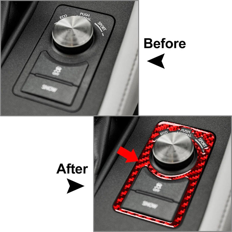 Lexus RC300 350 200T Interior Media Control Base Cover Trim Red (2015-2024)
