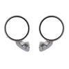 Toyota Corolla Sprinter E20 KE25 TE21 TE27 TE28 Chrome Steel Door Mirror Set