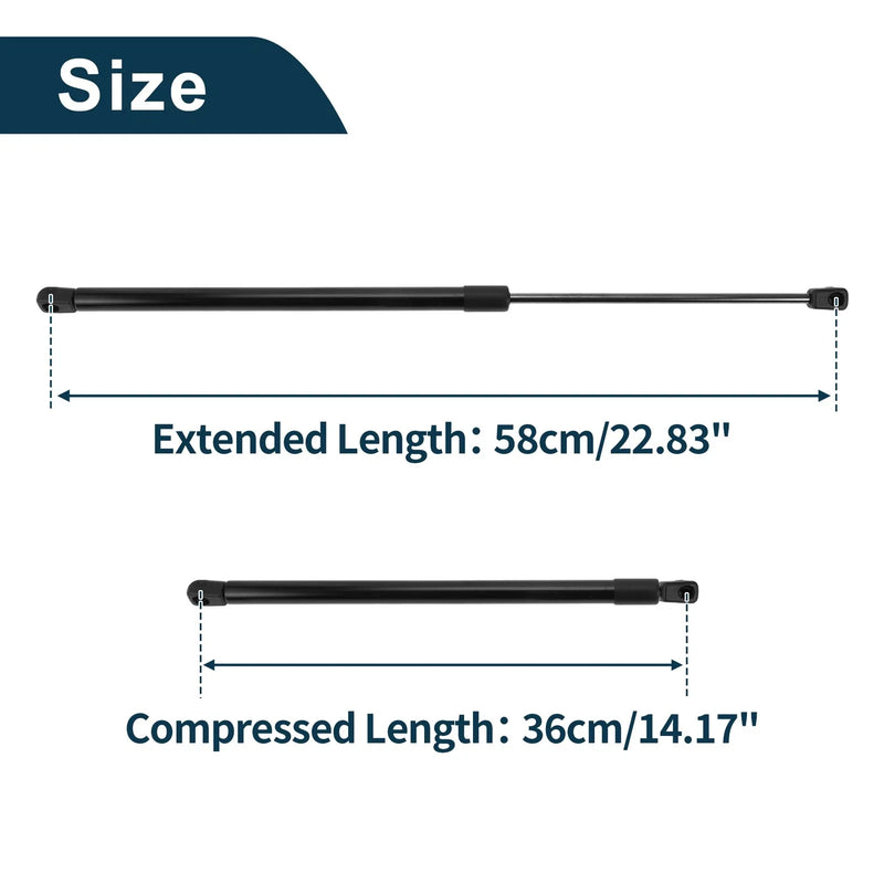 Mini Cooper R50 / R52 / R53 Hood Lift Supports Struts (2002-2006)