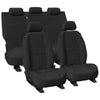 Ford Ranger Front & Rear Black Neoprene Seat Covers (2007 - 2011)
