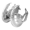 Honda Goldwing 1800 Front Ring of Fire Brake Disc Rotor Covers (2001-2017)