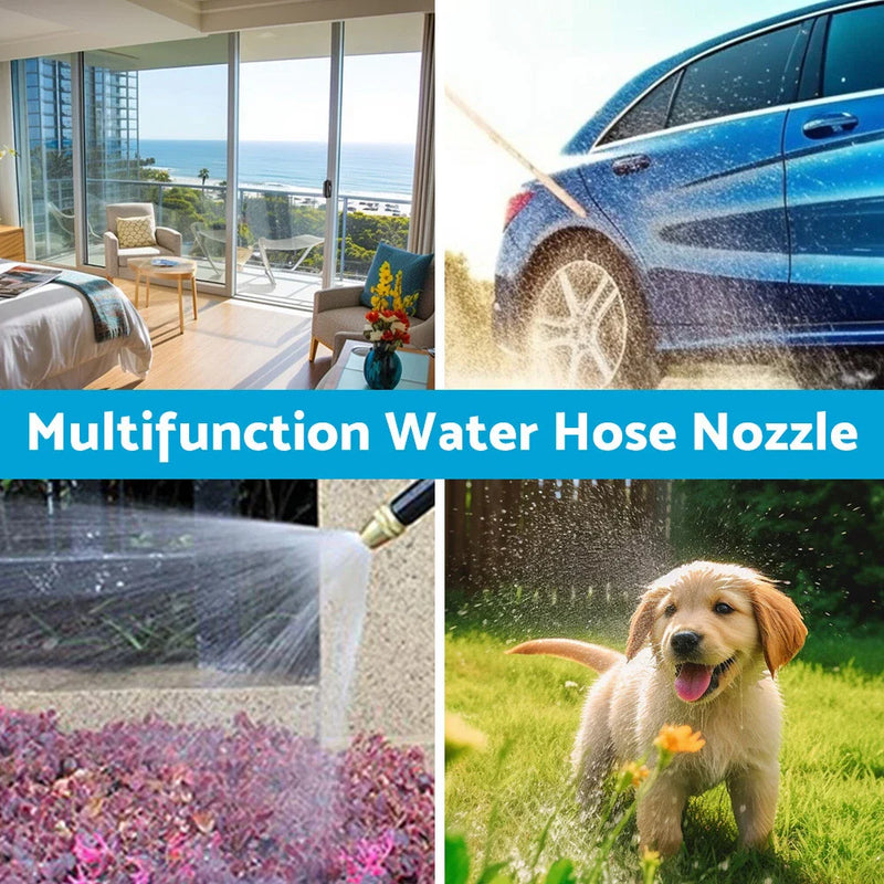 Home & Garden Cleaning Stainless High Pressure Water Hose Spray Nozzle