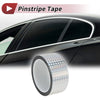 Car, Motorcycle and Boat Laser Silver Tone Pinstripe Tape 50mmx50m