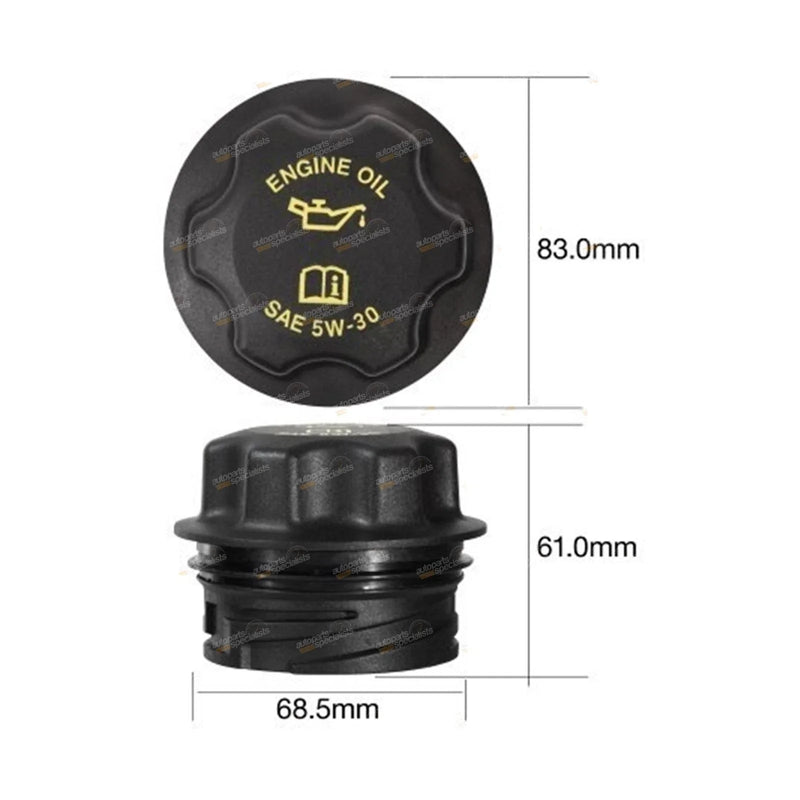 Dodge Nitro KA V6 3.7L EKG Engine Oil Cap (2007-2012)