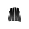 Benz C-Class 2007-2013 Carbon Fiber Door B Pillar Cover Sticker Trim Fit
