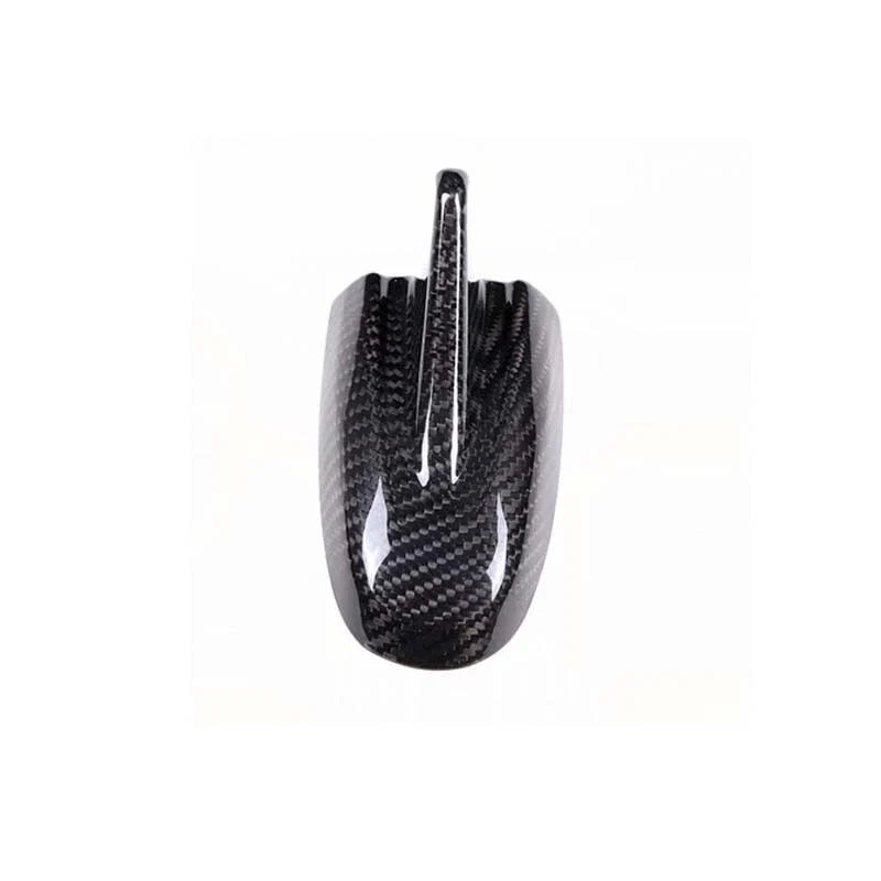 For Maserati Ghibli 13-18 Dry Real Carbon Fiber Shark Roof Antenna Cover Overlay