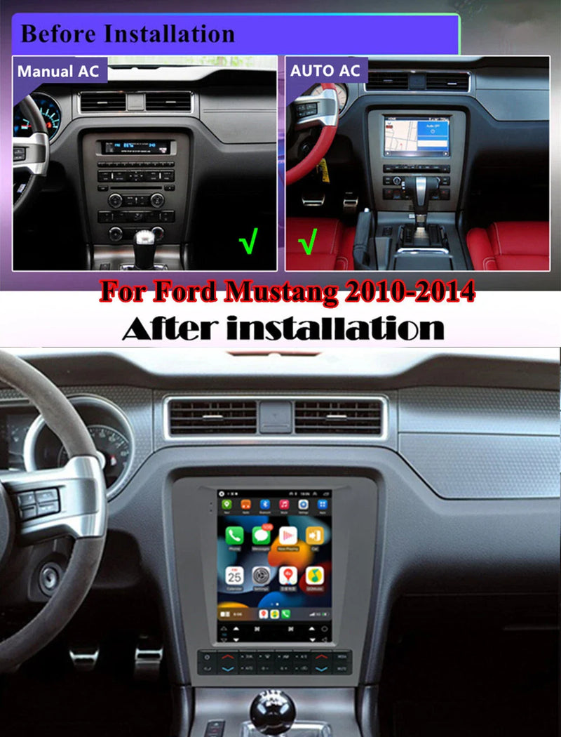 Ford Mustang Stereo Radio Navigation GPS Head Unit (2010-2014)