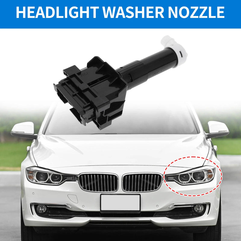 Lexus RX350 RX450h Front Driver Side Headlight Washer Nozzle (2007-2022)