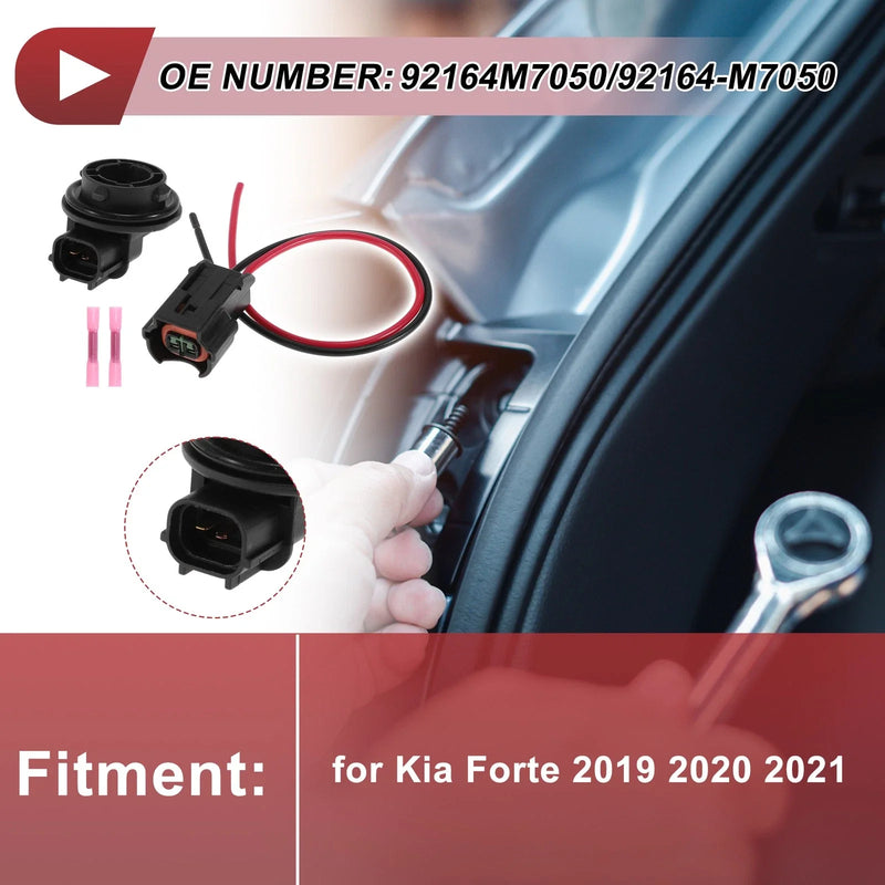 Kia Forte DRL Daytime Running Light Socket Wiring (2019-2021)