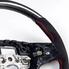 Ford Bronco Sport Steering Wheel Carbon Fiber Flat Bottom Suede (2021-2024)
