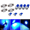 Ford Freestar 11 x Blue LED License Bulbs (2004-2007)