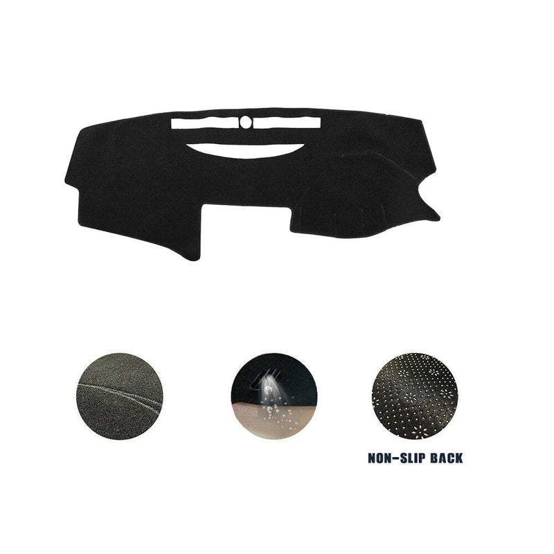 Toyota Camry (2007-2011) Black Cover Non-Slip Dash Mat