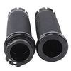 Honda Yamaha Suzuki Kawasaki 2 x Black Motorcycle Handlebar Grips