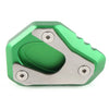 Kawasaki ZX-6R, NINJA 636 (2009-2017) - Green Kickstand Foot Pad