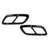 Mercedes Benz C-Class ABS Rear Exhaust Muffler Tail Pipe Covers (2022-2023)