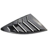 Toyota 86 Subaru BRZ Carbon Fiber Style Window Side Louver Covers (2012-2020)