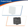 BMW 525i 530i 550i (2001-2010) - White Front Tow Hook Cover