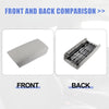 Honda Accord (2003-2007) Gray Faux Leather Center Console Lid Armrest Cover