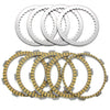 Kawasaki KLX125 D-Tracker, KLX140L Clutch Friction Disc Plate Kit (10-24)