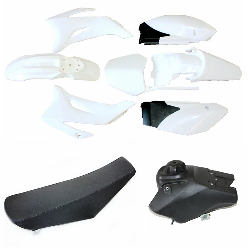 PIT PRO Dirt Bike TTR110 Plastics Guard Fender Seat Tank