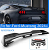 Ford Mustang 2024-2025 Gloss Black Dark Horse Style Rear Spoiler