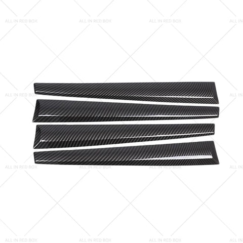 Toyota Hilux 4 x Carbon ABS Interior Door Panel Cover Trim (2015-2021)