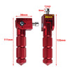 Universal Motorcycle Bike Black  pcs CNC Folding Rear Foot Pegs