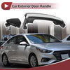 Hyundai Front Right Black Silver Tone Car Door Handle Grip (2015-2020)
