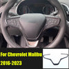 Chevrolet Malibu Carbon Fiber Steering Wheel Sheet Cover Trim (2016–2023)