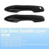 Toyota Camry Corolla Door Handle Cover Protector Glossy Black (2019-2025)