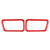 Subaru WRX STi Carbon Red Inner Upper Air Vent Outlet Cover Trim (14-21)