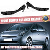 Toyota Prius Front Left & Right Bumper Bracket Set of 2 (2004-2009)