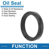 Make Model Oil Seal 25x32x5mm Black 5 Pcs