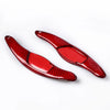 Toyota Camry 2 x Carbon Fiber Red Shift Paddle Extensions (2018-2023)