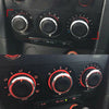 Mazda 3 M3 3 x A/C Control Switch Knob Covers (2004-2009)