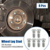 Nissan Frontier, Sentra, 200SX 6 x M12x1.25 Wheel Lug Nuts