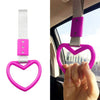 JDM Car, Train, Bus Drift Charm Pink Heart Tsurikawa Ring Handle Strap
