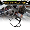 Ford F-150 Carbon Fiber Steering Wheel Cover Trim (2021-2024)