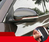 Hyundai Tucson 2 x Carbon Fiber Side Mirror Cover Trim (2016–2021)