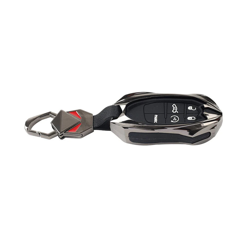 Dodge Challenger Black 5-Button Smart Key Fob Shell Cover (2015-2023)