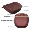 All Vehicles - Brown Universal PU Leather Car Seat Cushion Covers