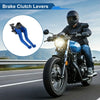 Kawasaki Ninja 300 / Z300 Adjustable Short Brake Clutch Levers Blue (2013–2017)