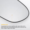 Hyundai i40 Right Side Heated White Mirror Glass (2012-2020)