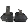 Harley Sportster Dyna Black PU Leather Saddle Bags (2004-2023)