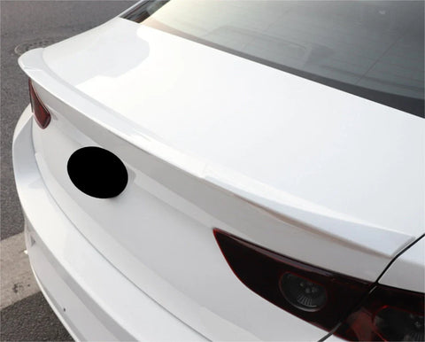 Mazda 3 Axela V Style Sedan Rear Boot Spoiler Wing Unpainted (2019-2024)