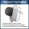 BMW 128i Engine Oil Cooler Filter Housing w/ Sensors (2008-2013)