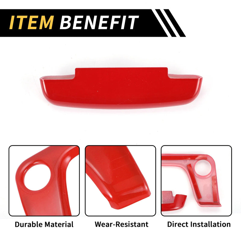 Jeep Wrangler JL Center Console Armrest Switch Button Cover (2018-2023)