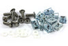 Universal 10 x Belly Pan Bolt Fairing Kit Stainless Steel Bolts & Spring Clips