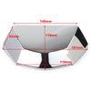Honda Goldwing GL1800 Matte Chrome License Plate Light Lid Cover (2018)